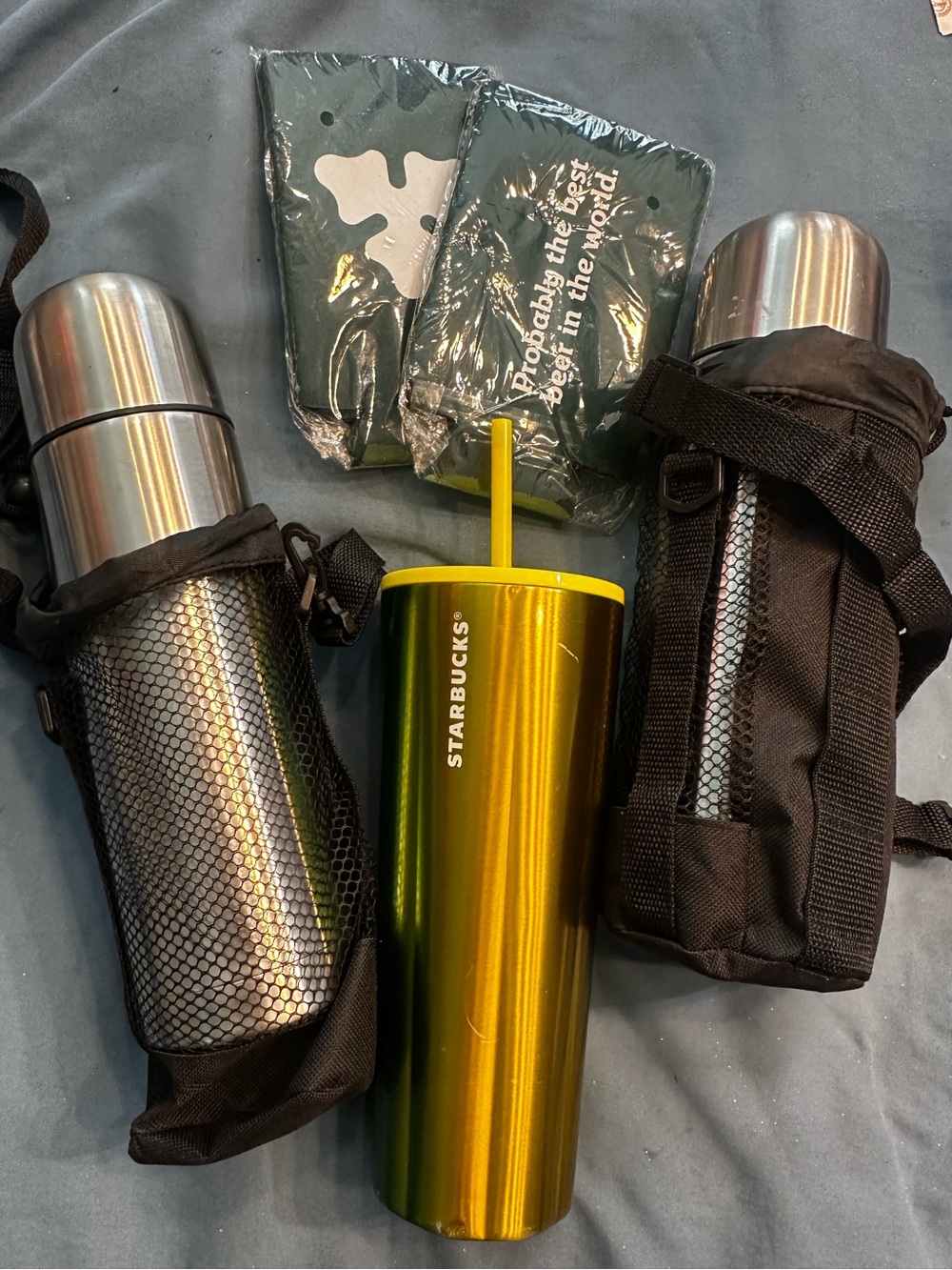 Starbucks Metallic Green & bundle